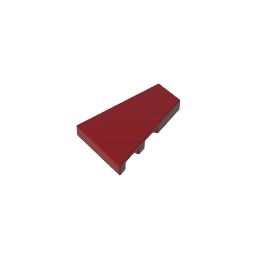 GOBRICKS GDS-M540 Wedge Plate 3 x 2 Right - YWOBB