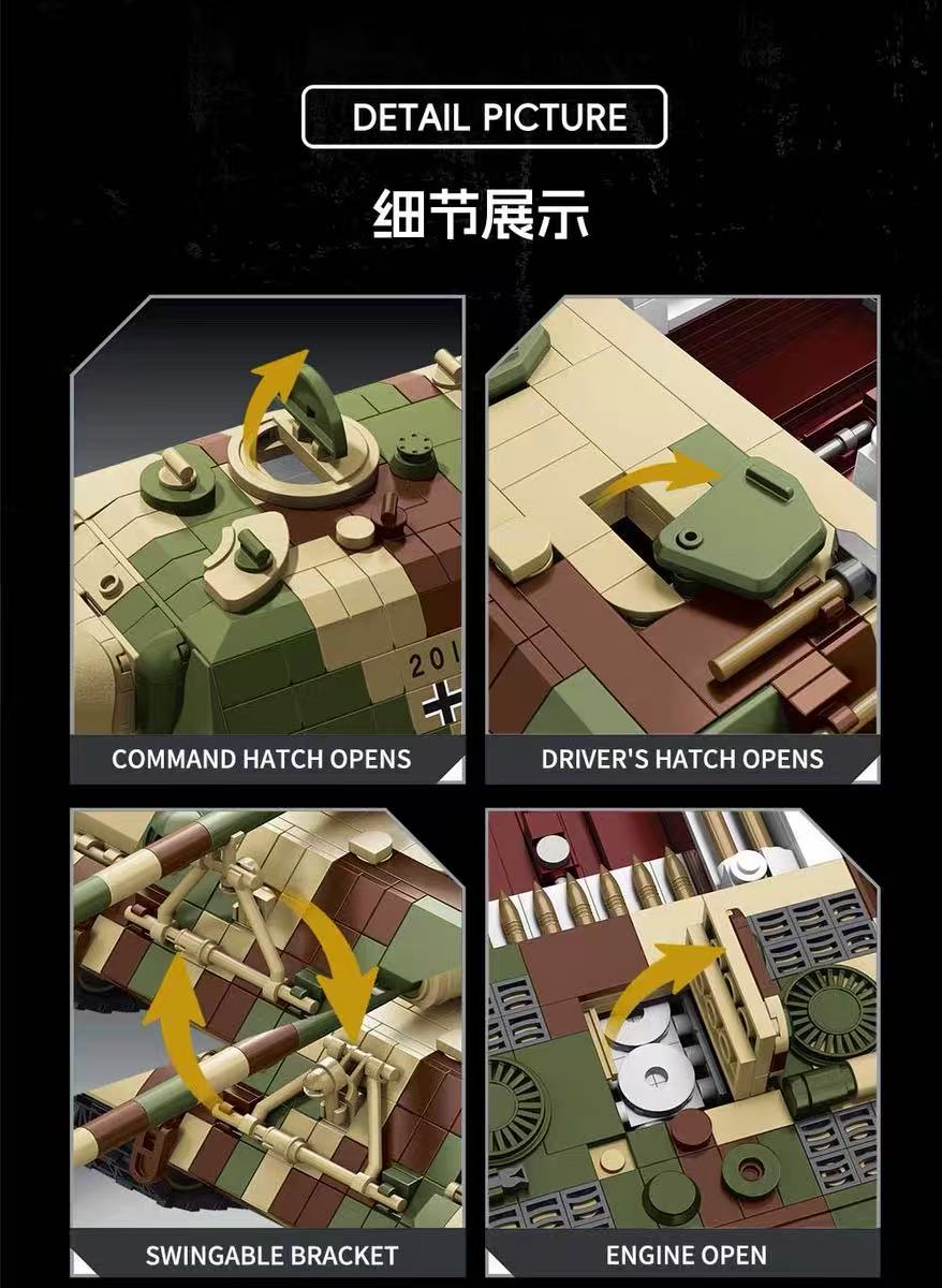 TK2 8006 JAGDTIGER TANK 201 - YWOBB
