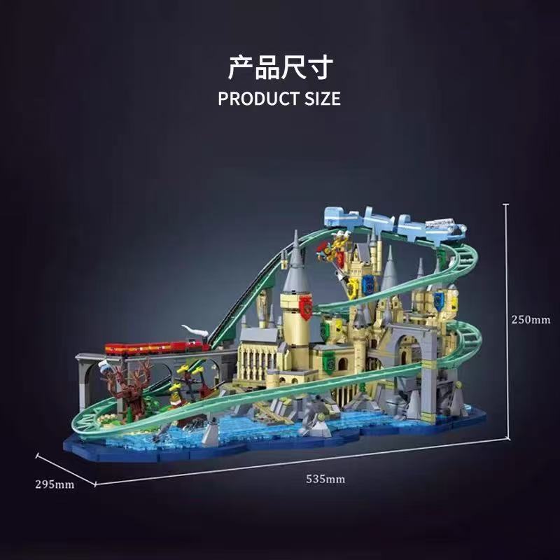 DK 80034 Magic Castle Roller Coaster - YWOBB