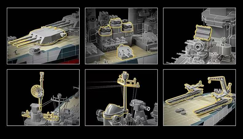 12GO 98009 USS MONTANA - YWOBB