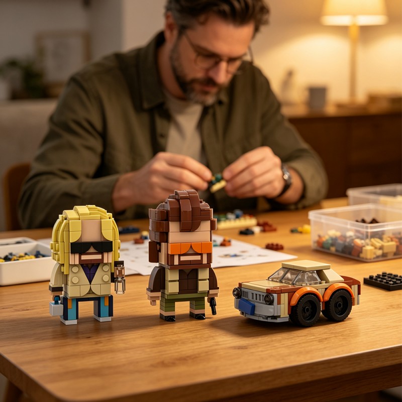 GOBRICKS MOC S1111 The Big Lebowski - YWOBB