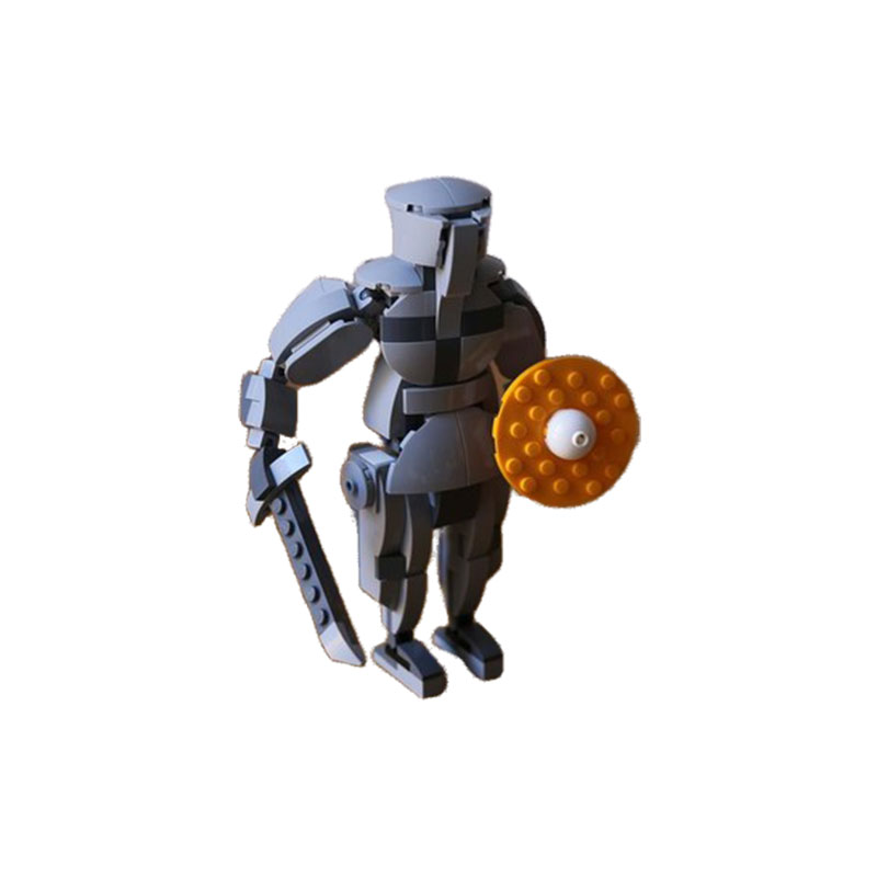 GOBRICKS MOC 258156 Knight - YWOBB