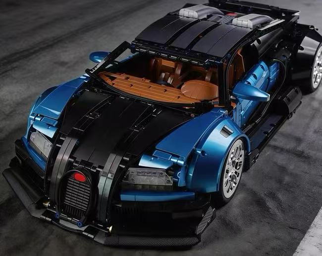 K-BOX 10553 1:8 Sports Car UV Gloss Finish Edition Bugatti Veyron - YWOBB
