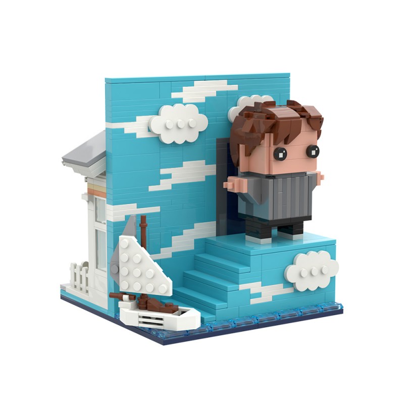 GOBRICKS MOC S1099 The Truman Show - YWOBB