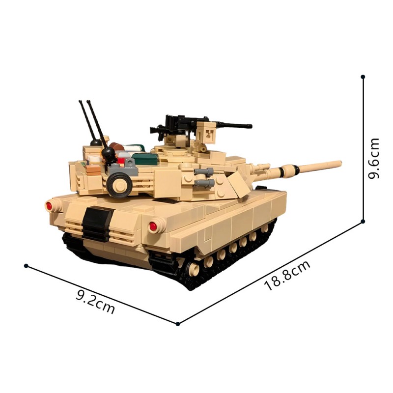 GOBRICKS MOC 250773 M1A2 Abrams - YWOBB