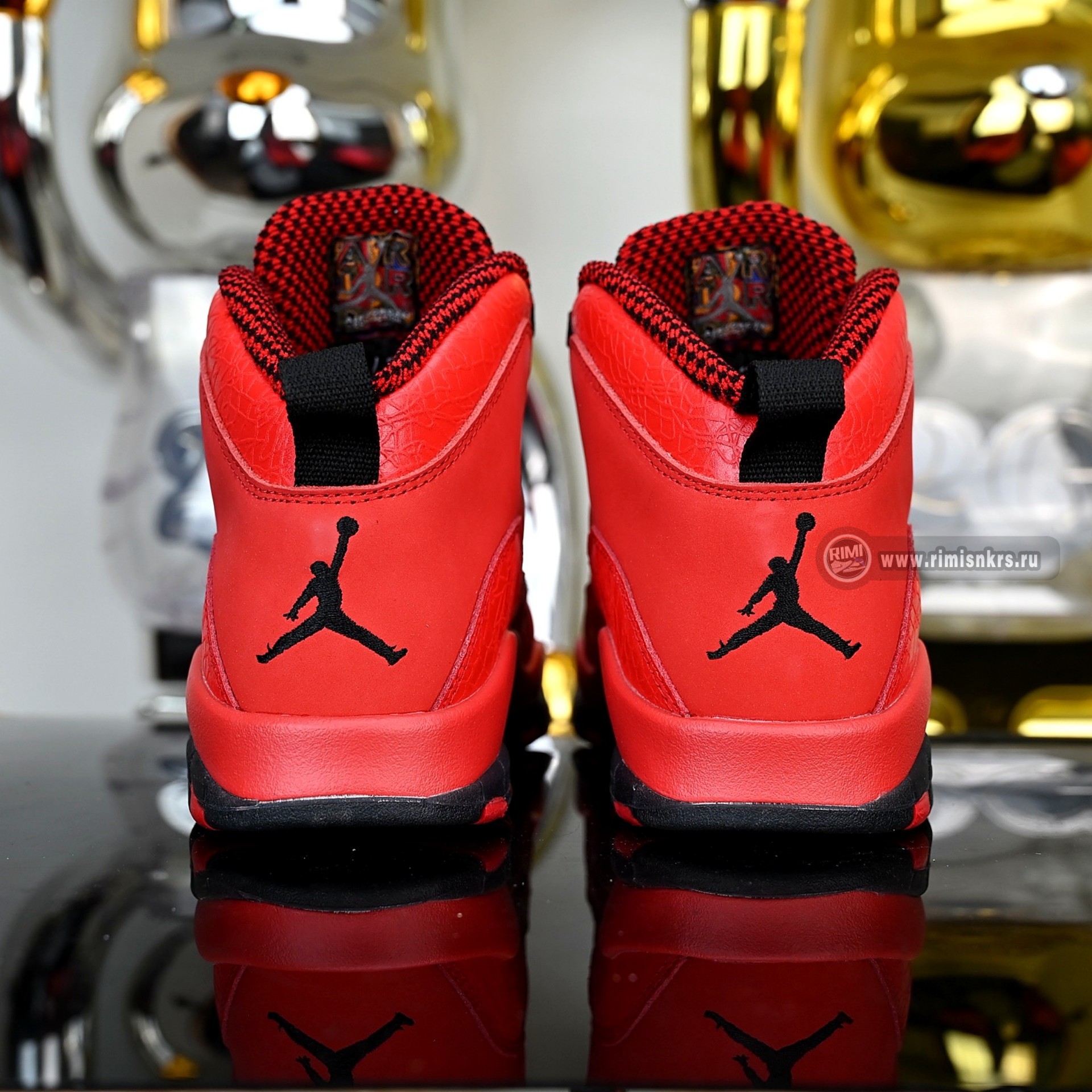 Air Jordan 10 Retro High OG “University RedBlack”  AJ9100-625