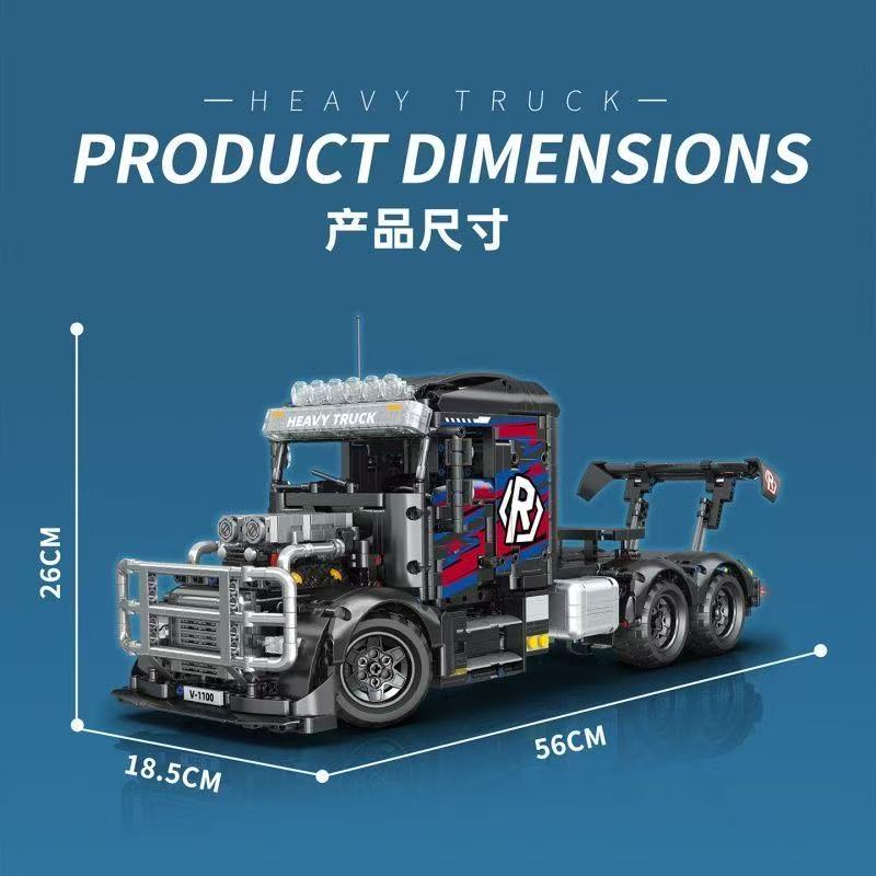 Small Angle JD130 American Style Tech Truck - YWOBB