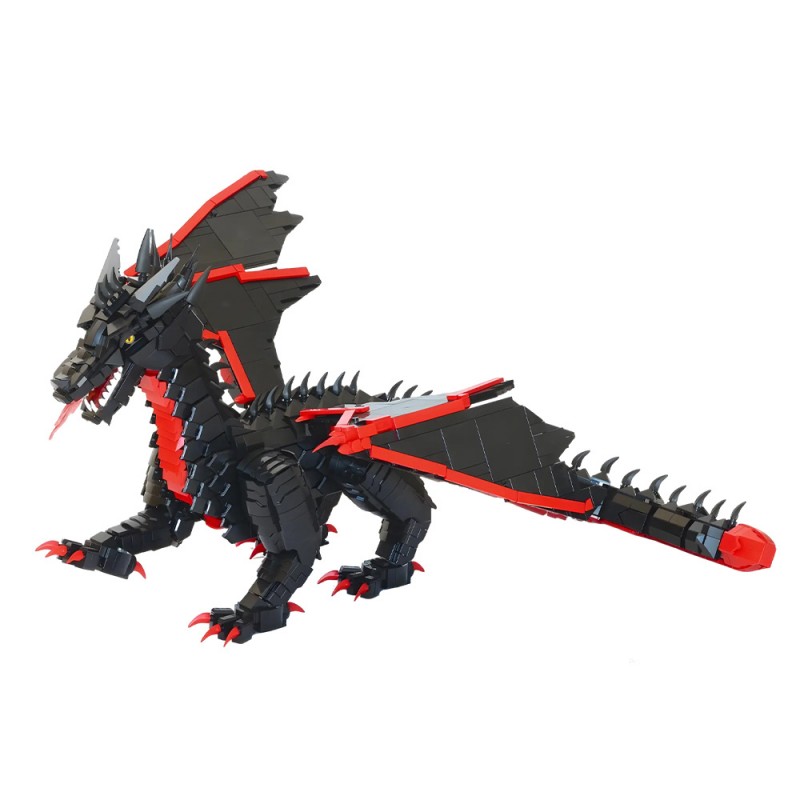 GOBRICKS MOC 246687 Dragon Attack - YWOBB