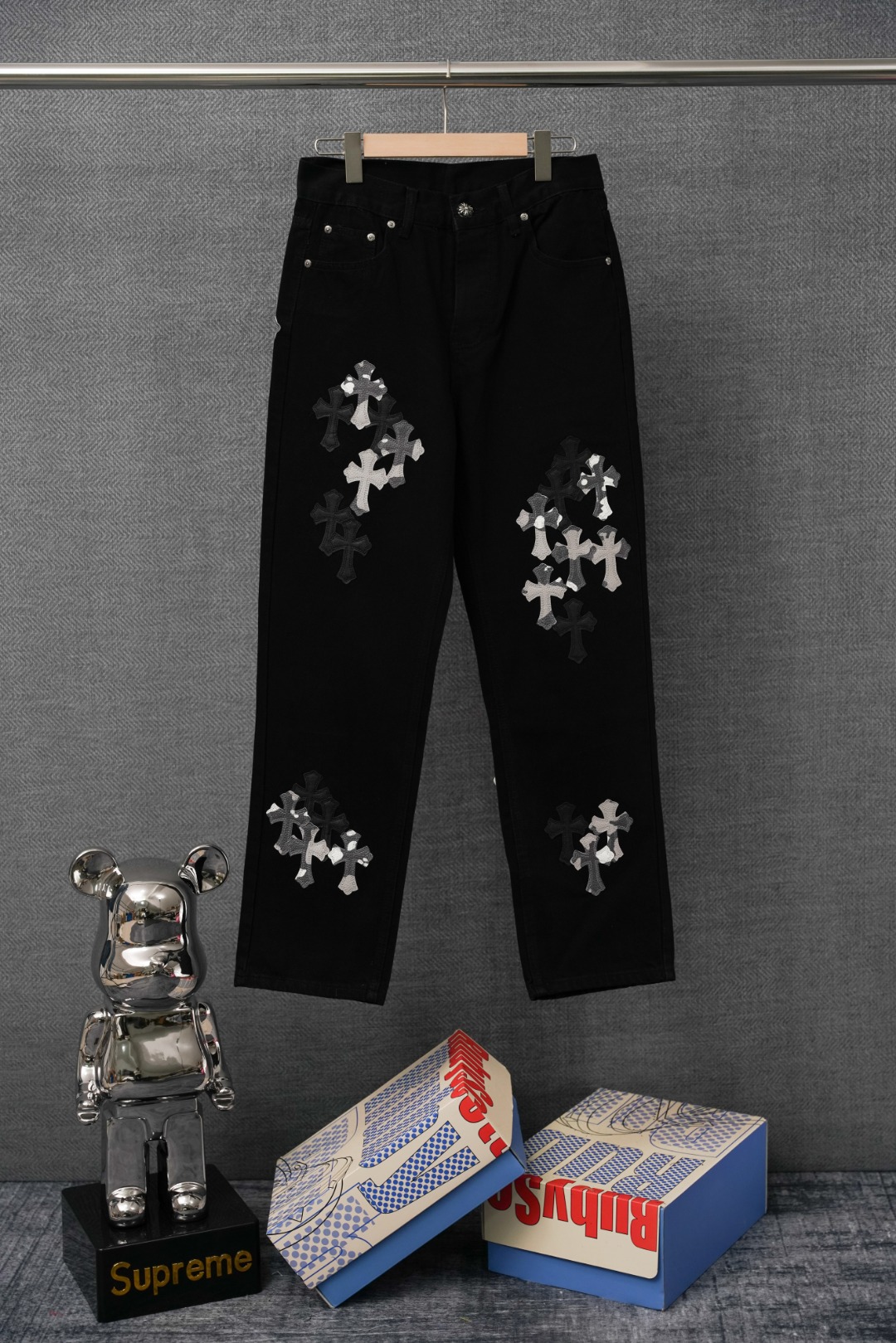 76_Chrome Heart Jeans