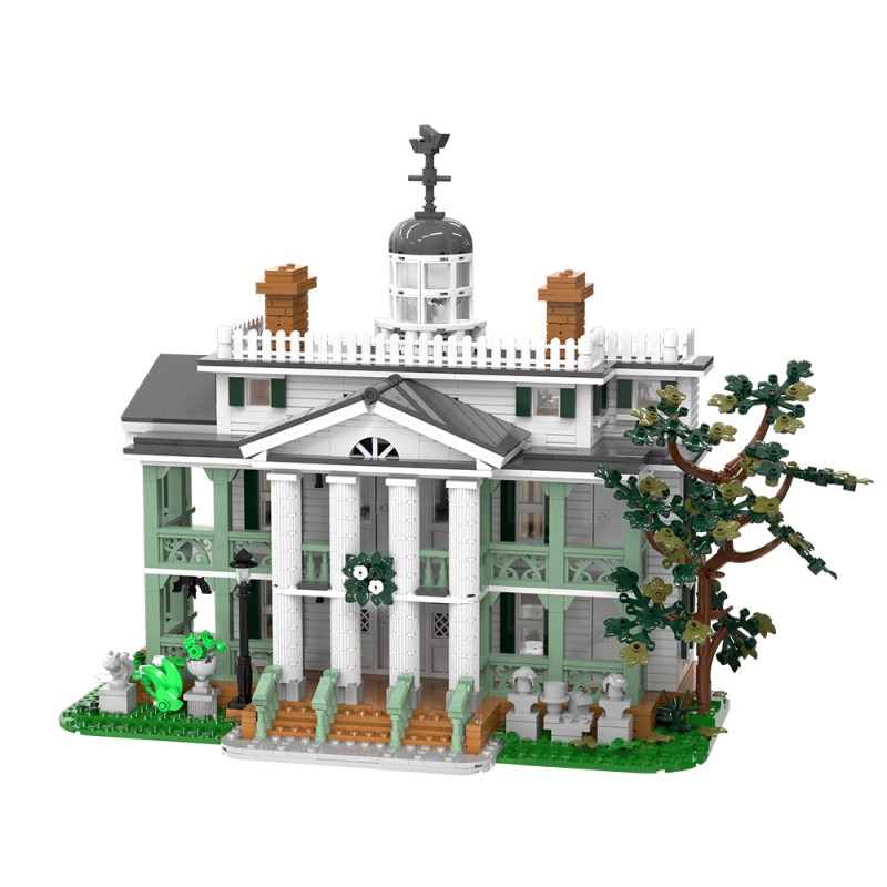 GOBRICKS MOC S1028 Haunted Mansion - YWOBB