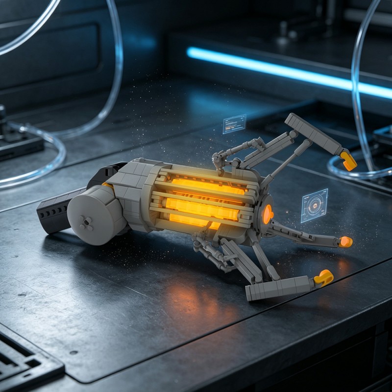 GOBRICKS MOC 252089 Gravity Gun - YWOBB
