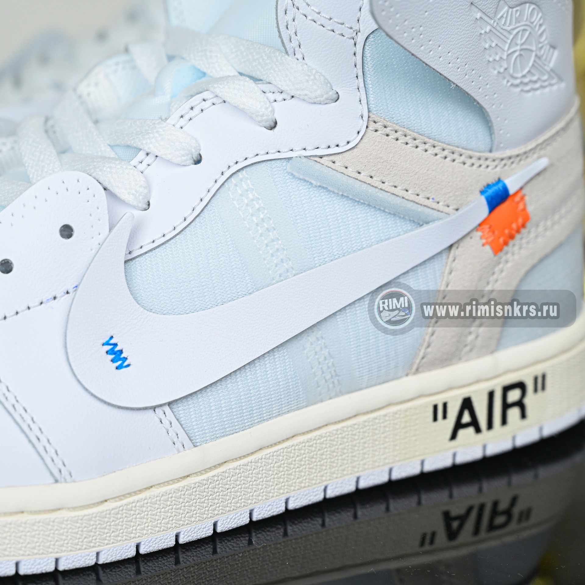 Virgil Abloh Archive x Air Jordan 1 High ‘Alaska’ AA3834-100