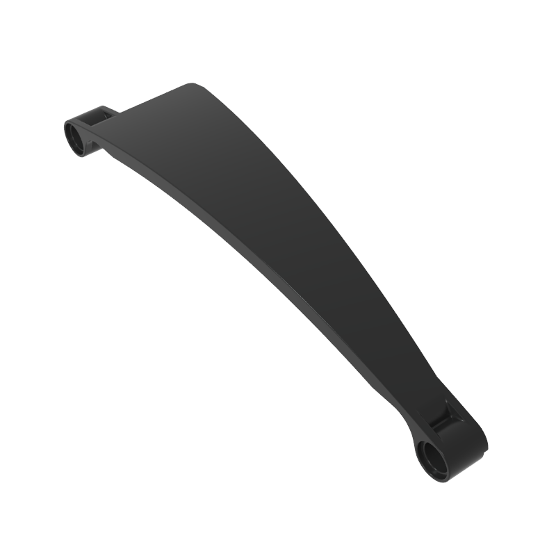 GOBRICKS GDS-90518 Technic Panel Curved #52 3 x 13 Tapered Left - YWOBB
