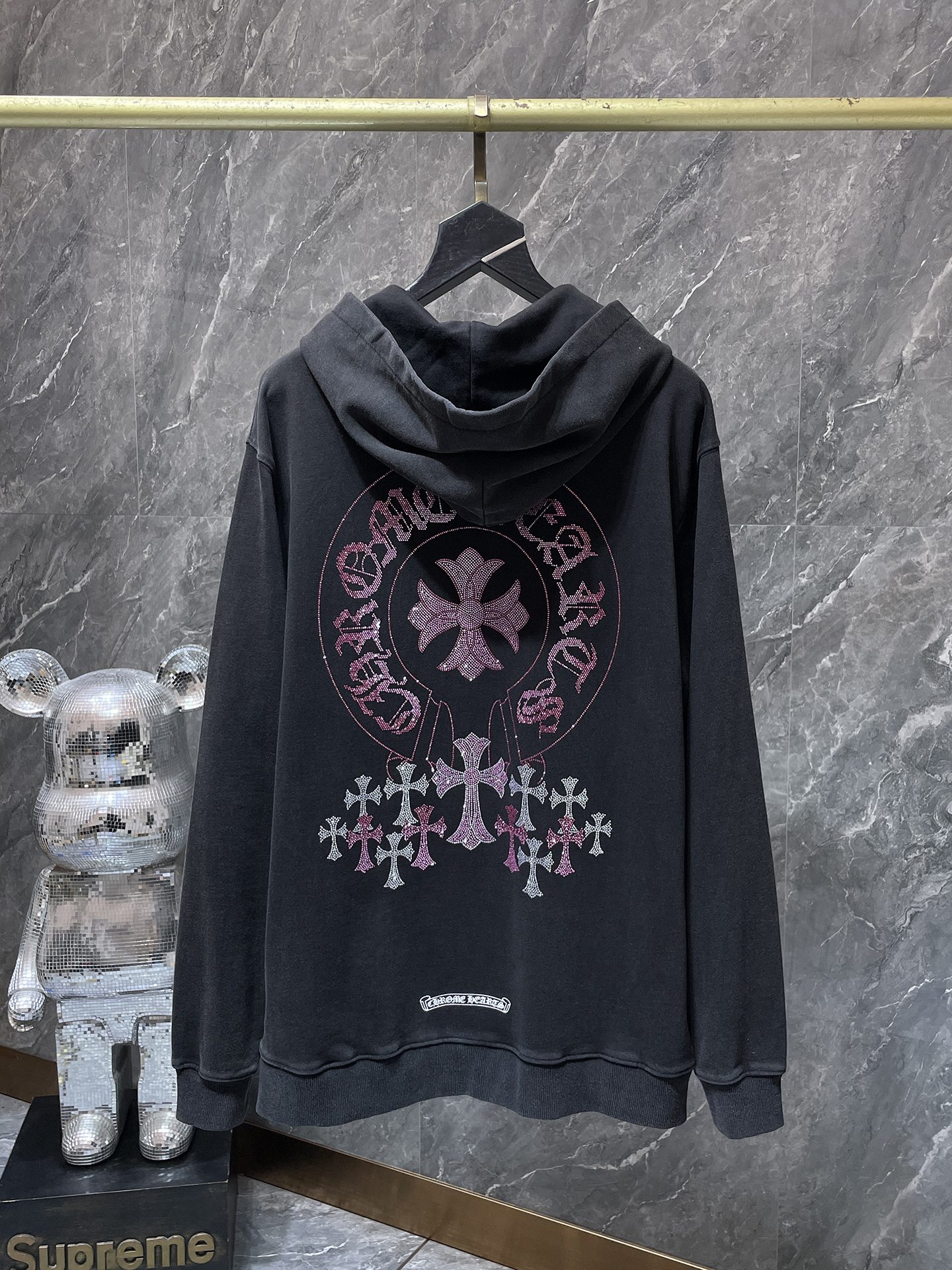 92_Chrome Heart hoodie