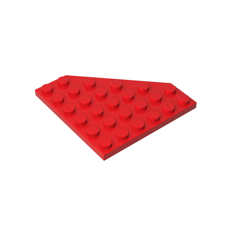 GOBRICKS GDS-702  Plate 6 x 6 Cut Corner - YWOBB