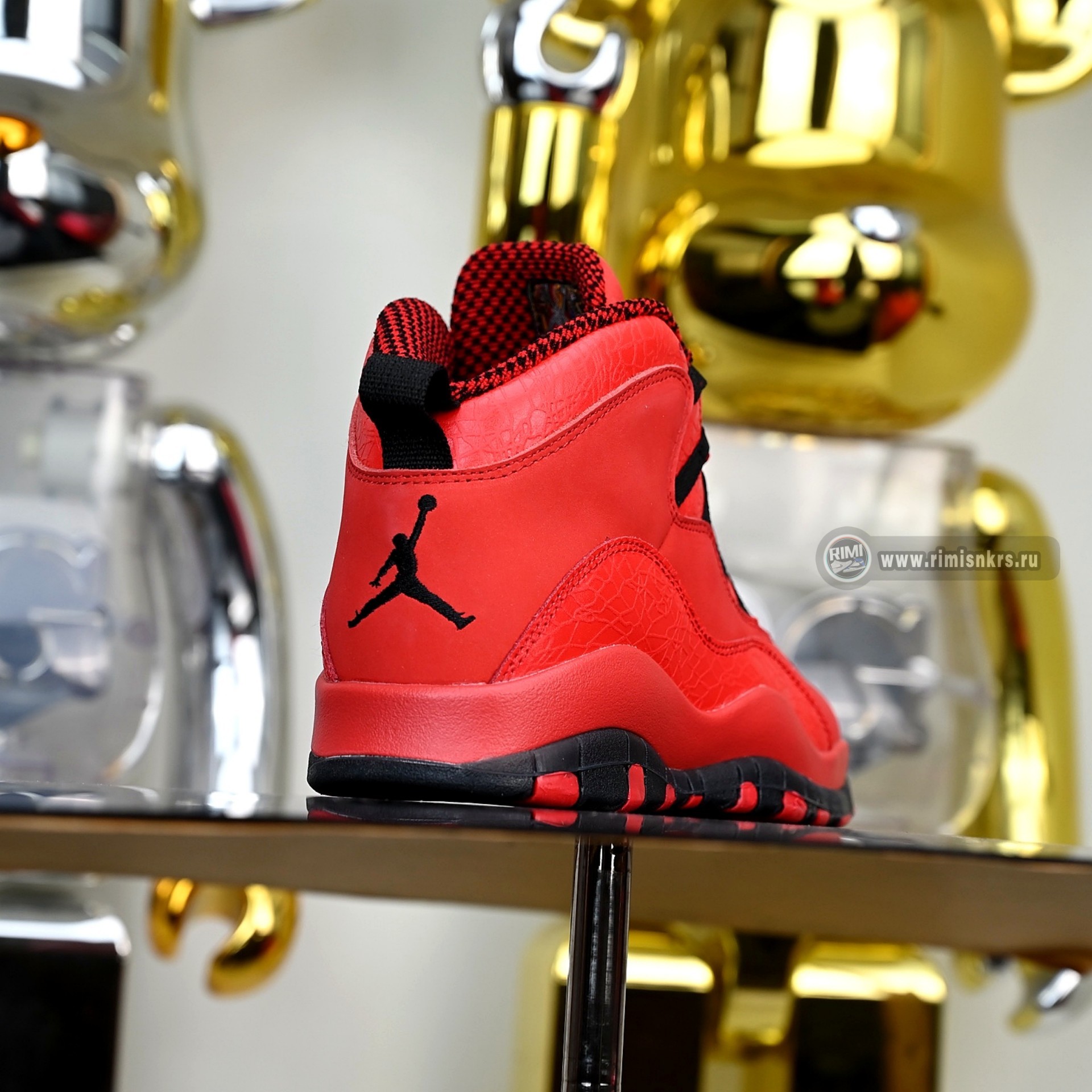 Air Jordan 10 Retro High OG “University RedBlack”  AJ9100-625