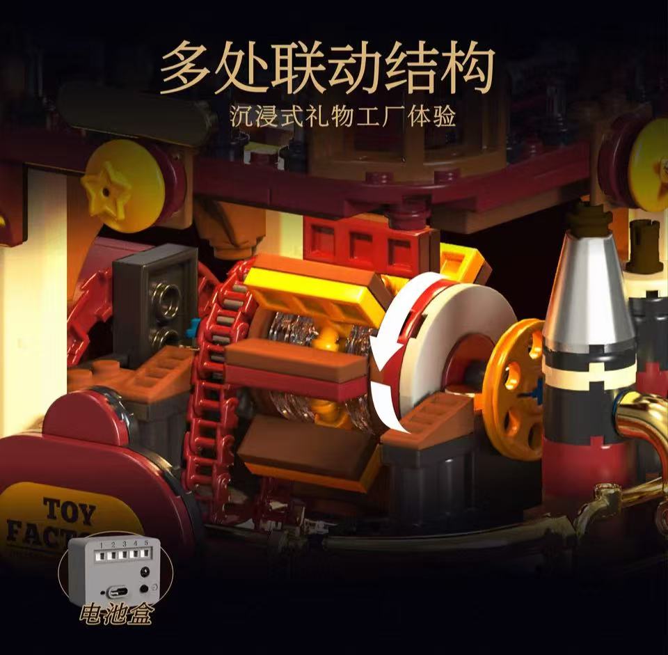 HUIYOYOYI H1015 Steam Fantasy Gift Workshop - YWOBB