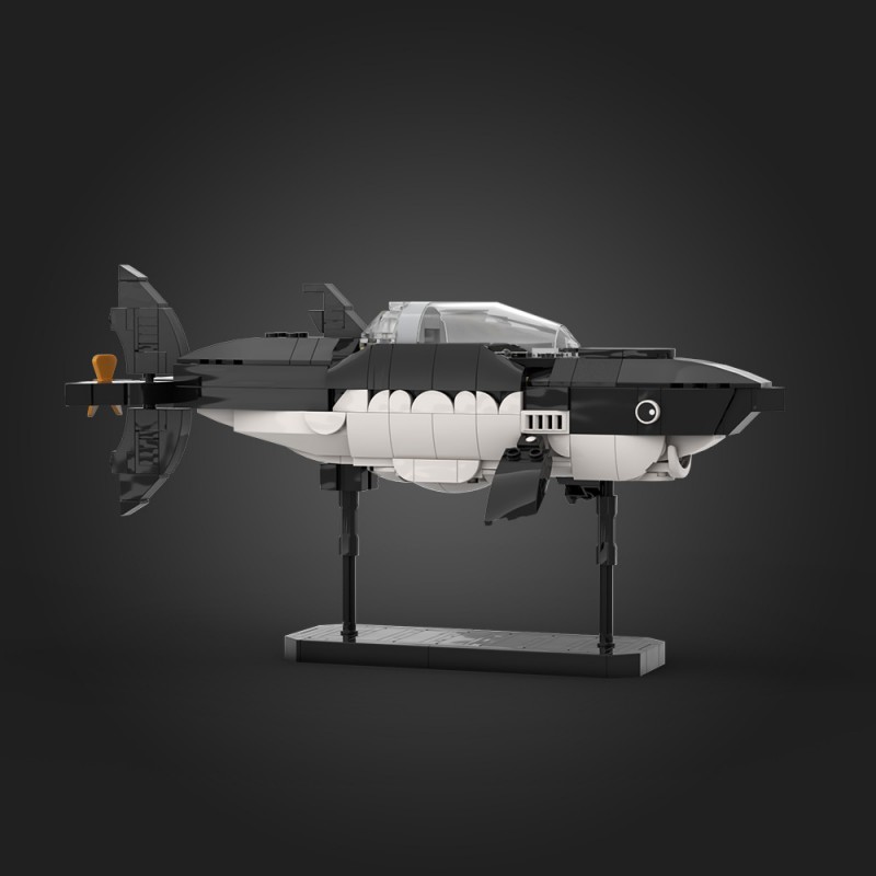 GOBRICKS MOC S1100 Tintin's Shark Submarine - YWOBB