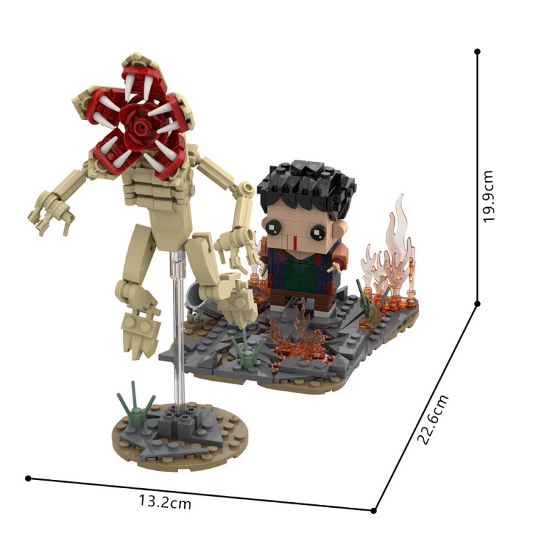 GOBRICKS MOC S0134 Stranger Things Will's awakening - YWOBB
