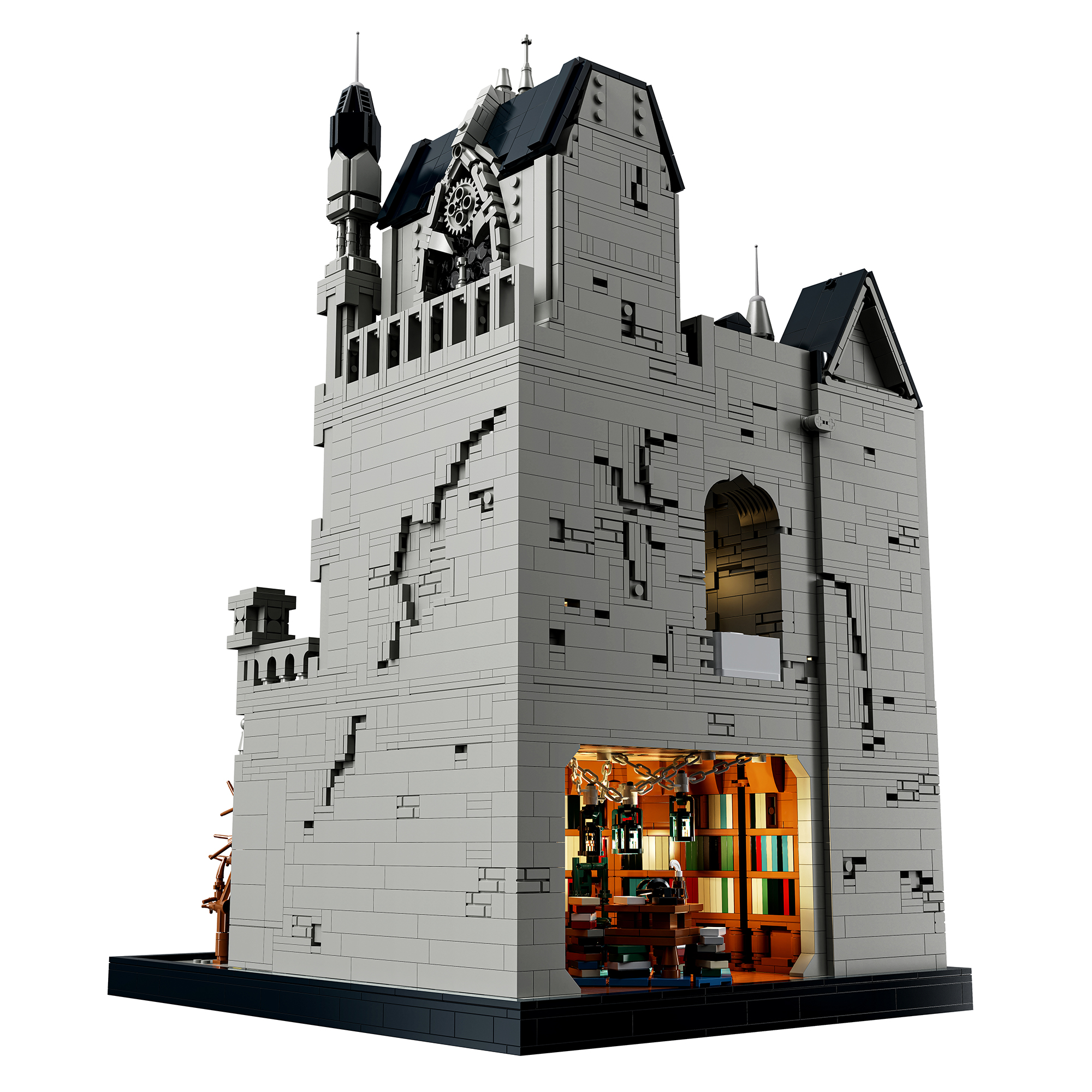 BOGAOBANG B6400 Gothic Architecture with lights - YWOBB
