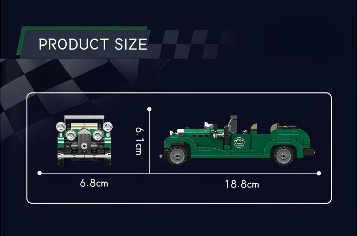 Mould King 27105 4 Litre Super Luxury Car - YWOBB