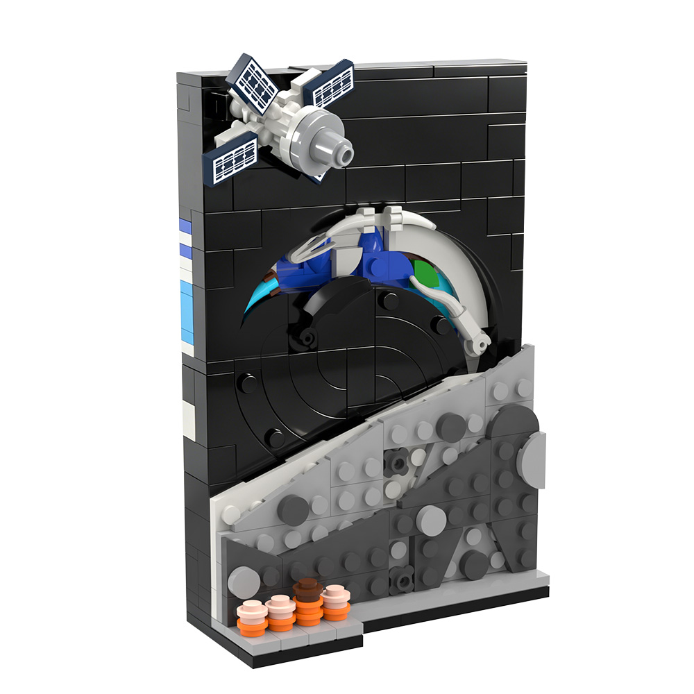 GOBRICKS MOC S1076 Earthset - YWOBB
