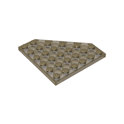 GOBRICKS GDS-702  Plate 6 x 6 Cut Corner - YWOBB