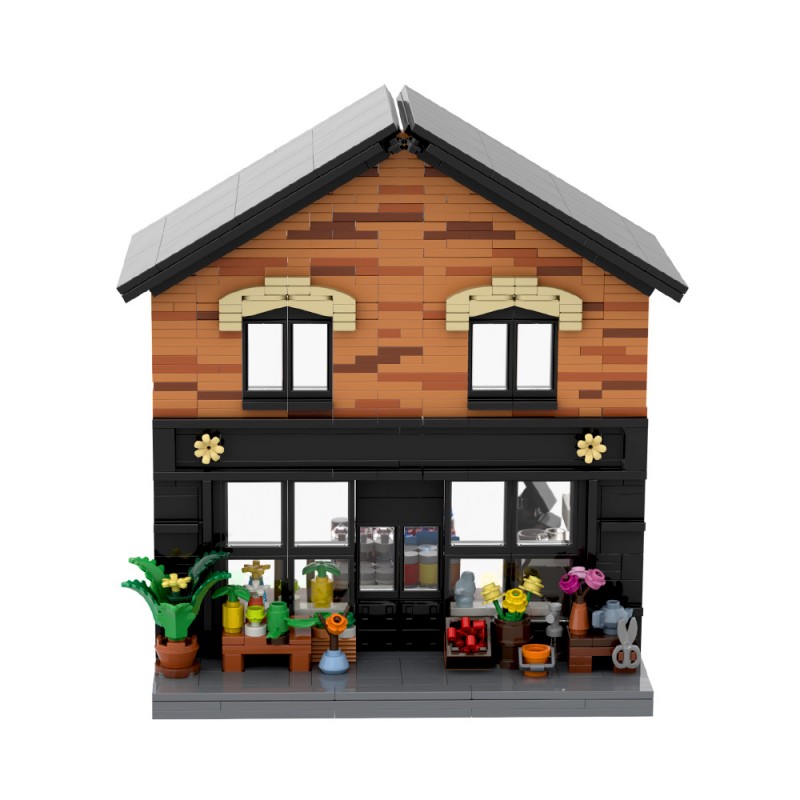GOBRICKS MOC S1110 Schitt's Creek Rose Apothecary - YWOBB