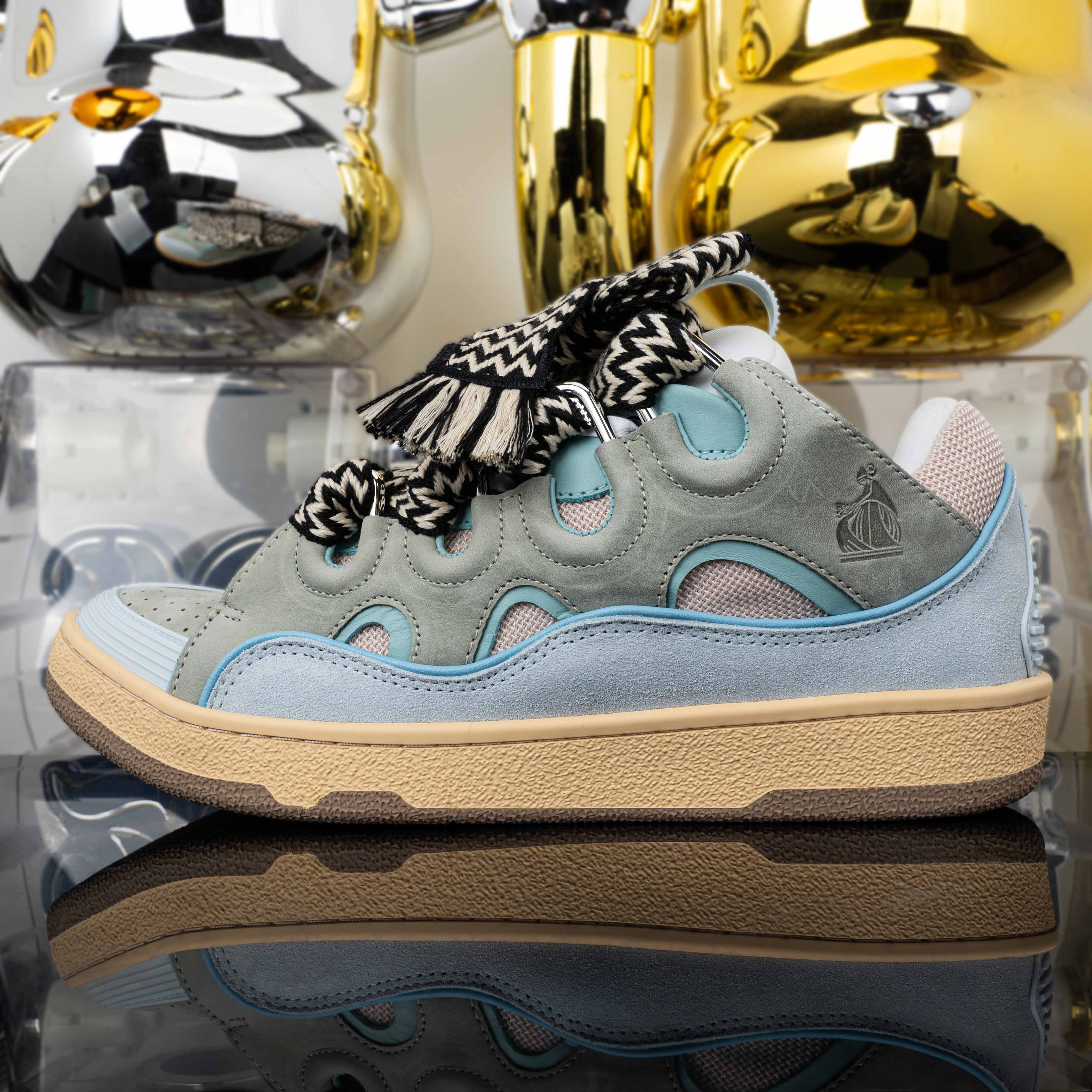 Lanv*n Curb Sneakers FM-SKRK11-DRAG-A2121