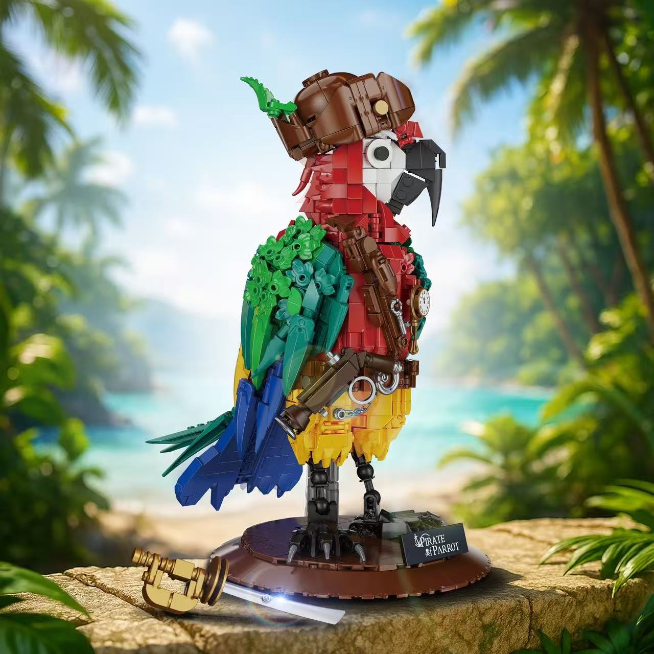 MIYOO 33125 Pirate Parrot - YWOBB