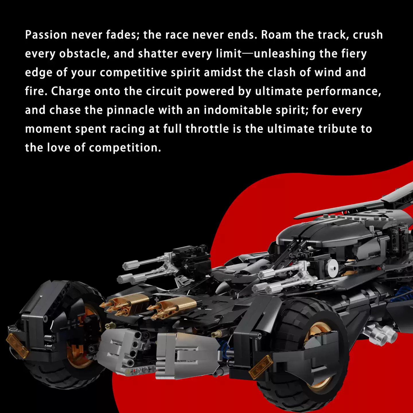 KBOX 10569 1:8 Batmobile - YWOBB