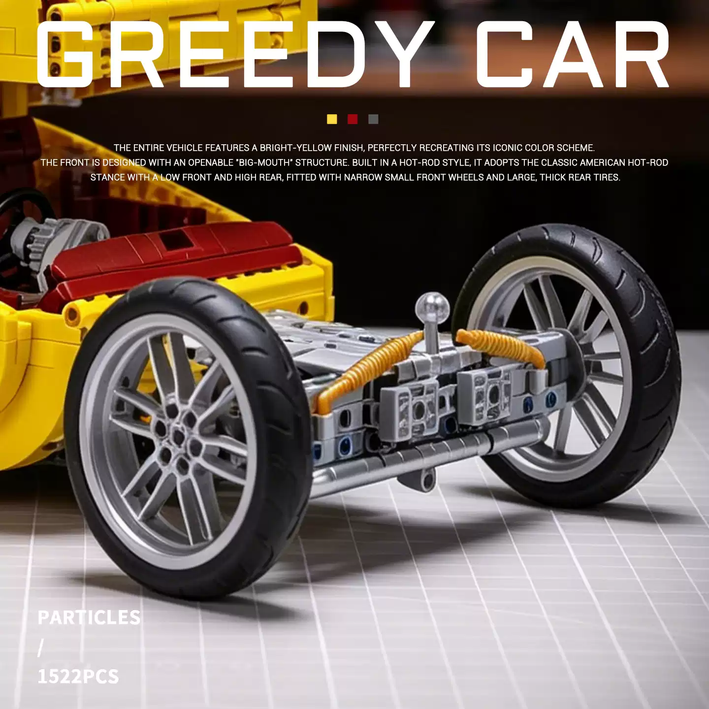 Small Angle JD090 GREEDY CAR - YWOBB