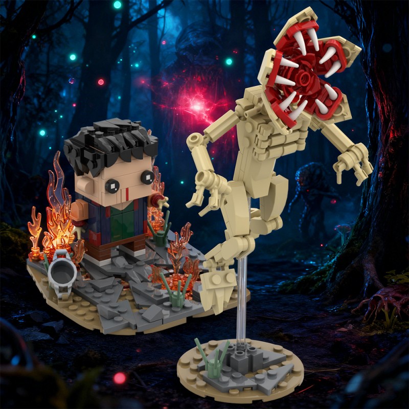GOBRICKS MOC S0134 Stranger Things Will's awakening - YWOBB
