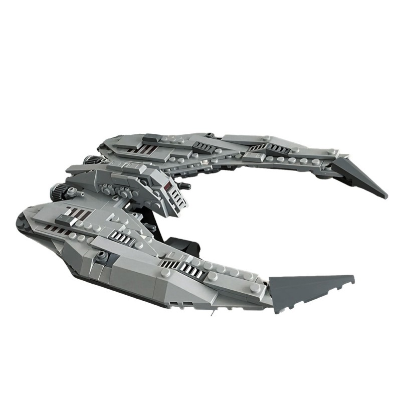 GOBRICKS MOC 235513 Battlestar Galactica Cylon Raider 2004 - YWOBB