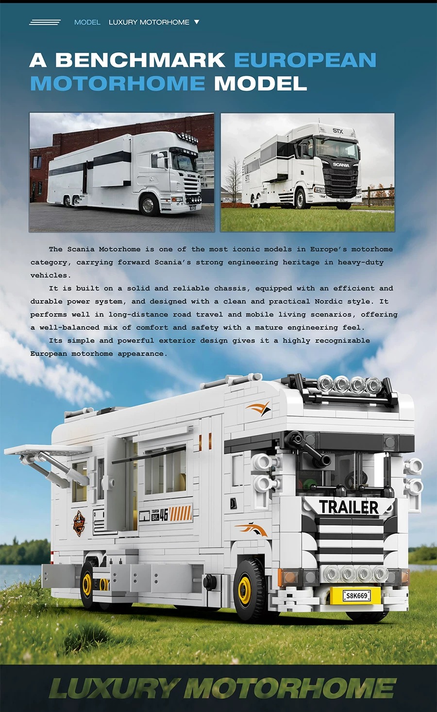 Reobrix 844 LUXURY MOTORHOME - YWOBB