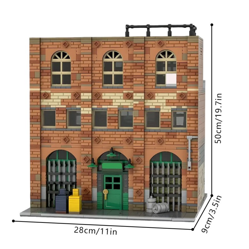 GOBRICKS MOC 107637 Paddy's Pub - YWOBB