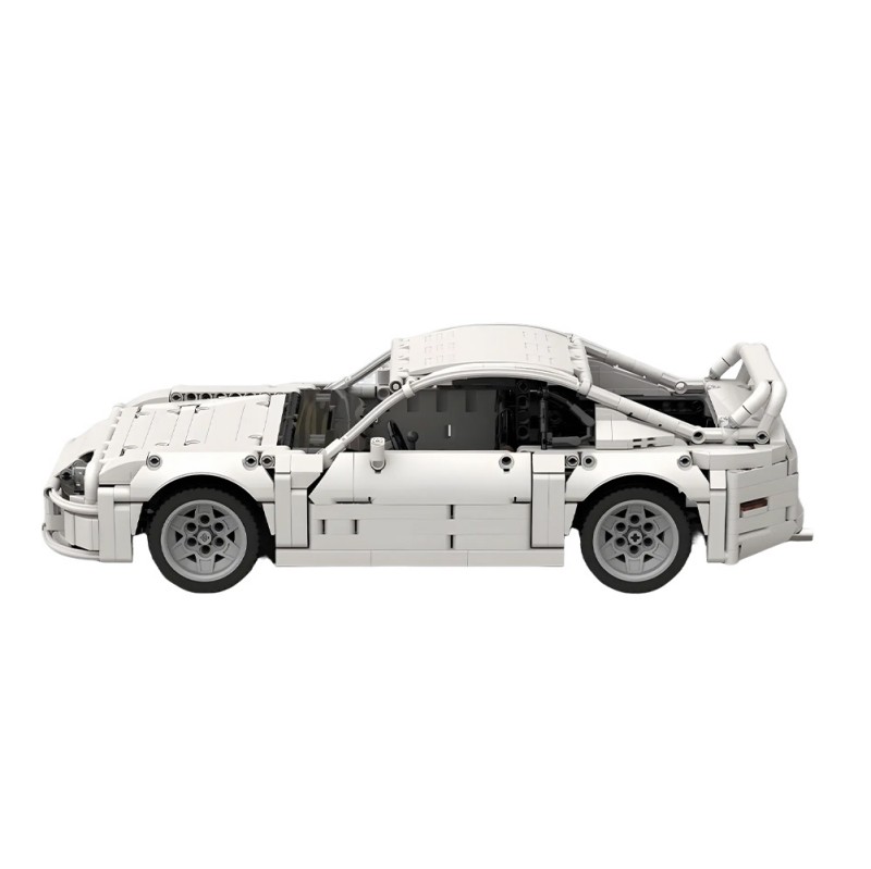GOBRICKS MOC 210705 Toyota Supra MK4 1:12 White - YWOBB