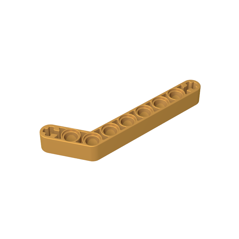GOBRICKS GDS-674 Modified Bent Thick 1 x 9 - YWOBB
