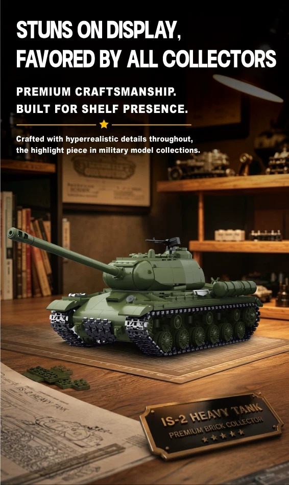 TK2 8007 IS-2 HEAVY TANK - YWOBB