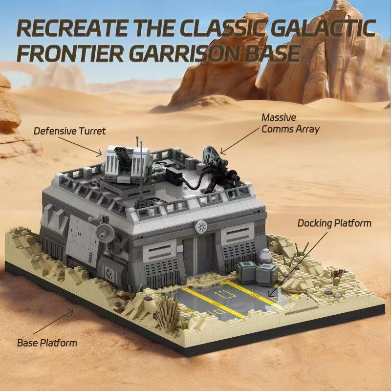 Amazing Block 90010 STAR PLAN GALACTIC FRONTIER GARRISON - YWOBB