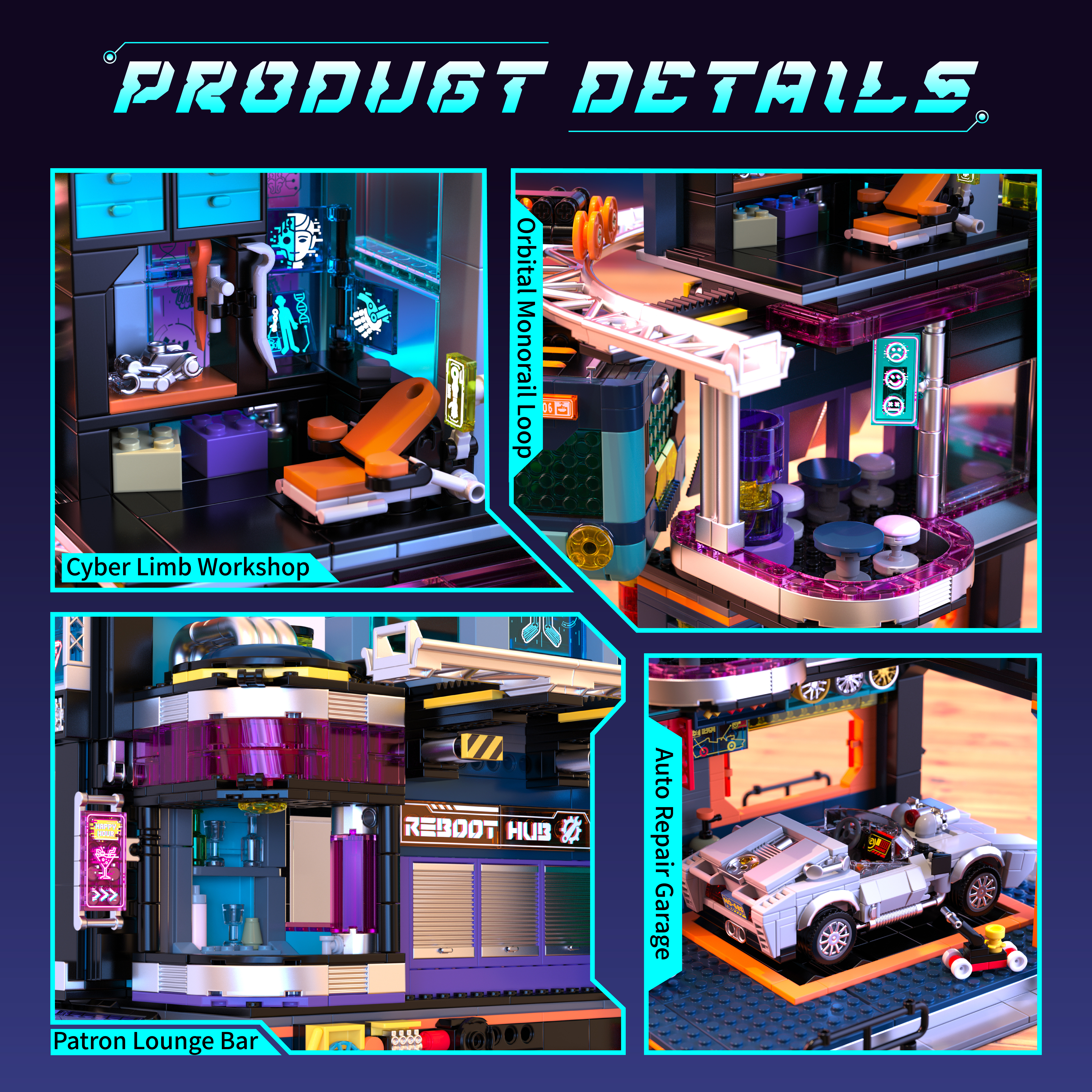 Iambrick 40104 Cyber Repair City - YWOBB