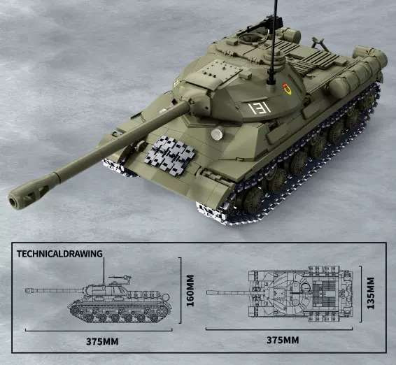 TK2 8008 IS-3 HEAVY TANK - YWOBB
