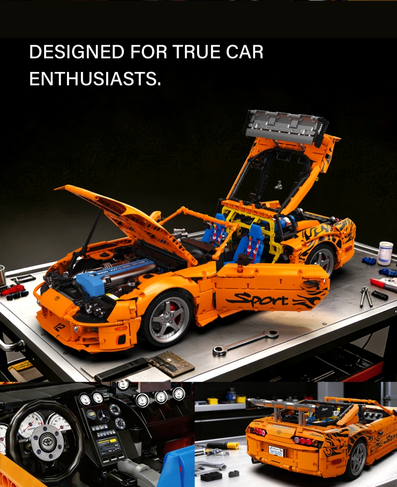 XINYU 23049 1:8 TOYOTA SUPRA A80 OVP EU Warehouse Version - YWOBB