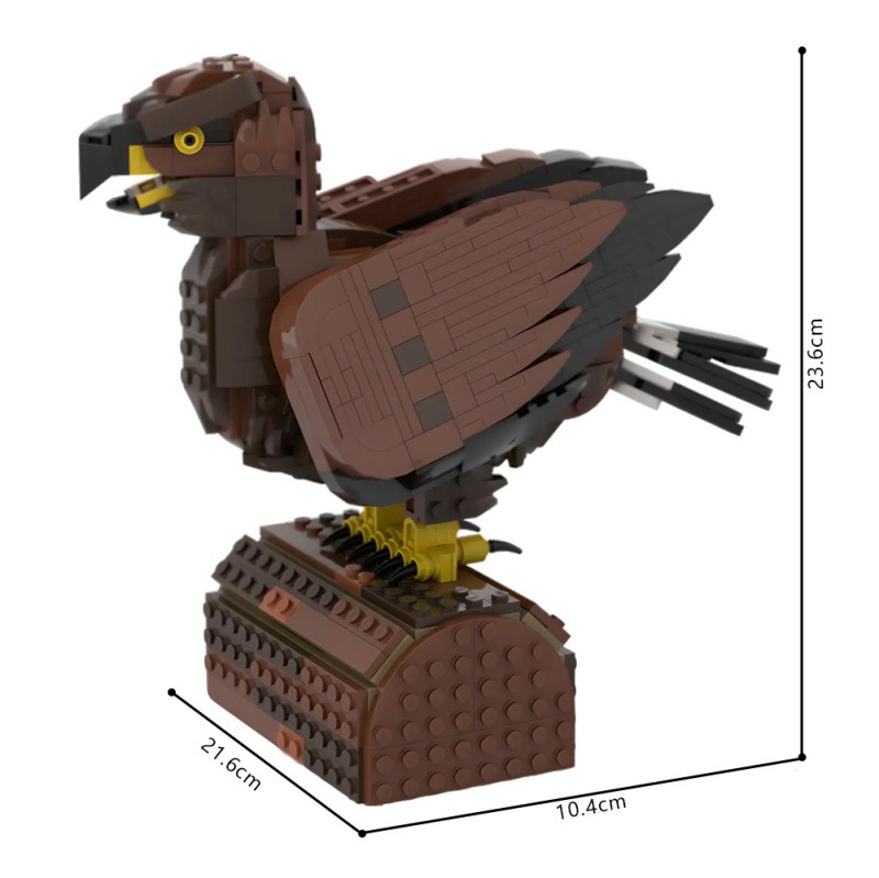 GOBRICKS MOC 212910 Golden Eagle - YWOBB