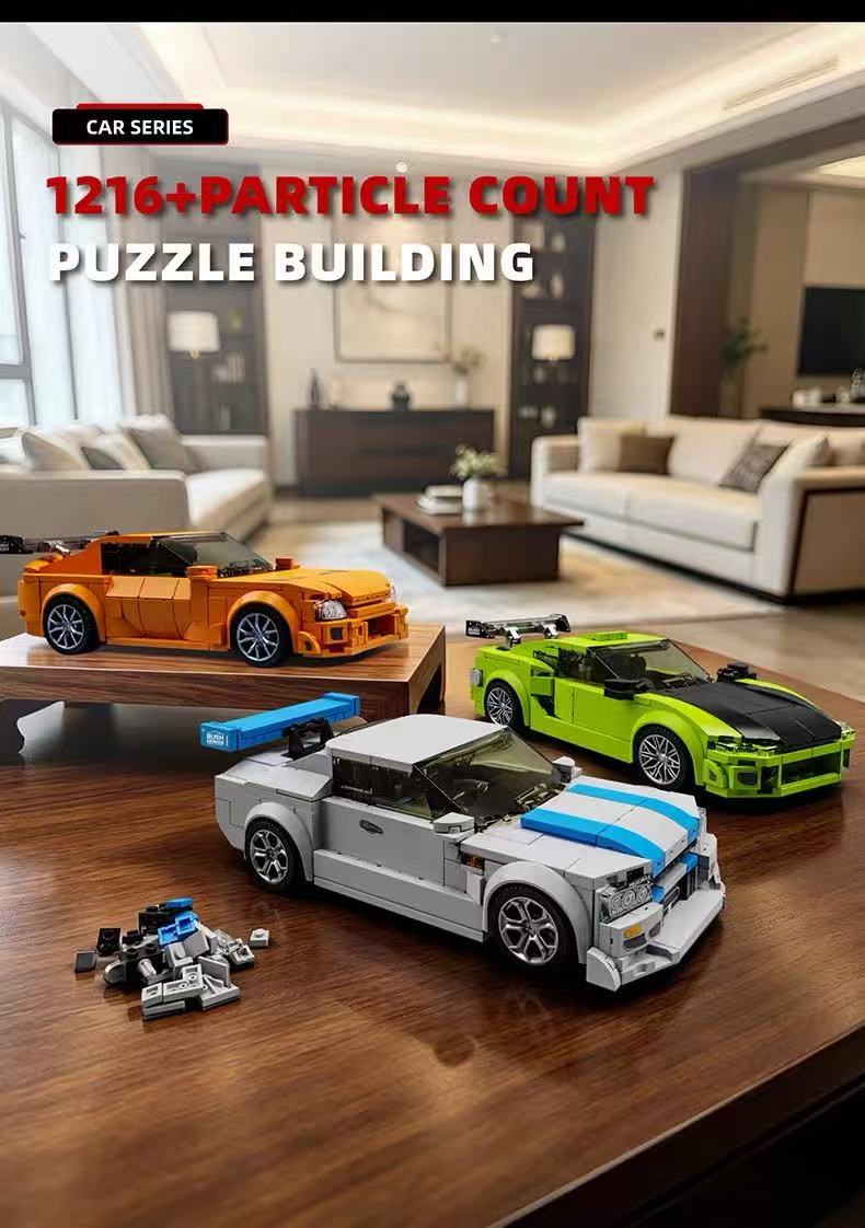 12GO 95006 Fast & Furious 3-Car Set - YWOBB