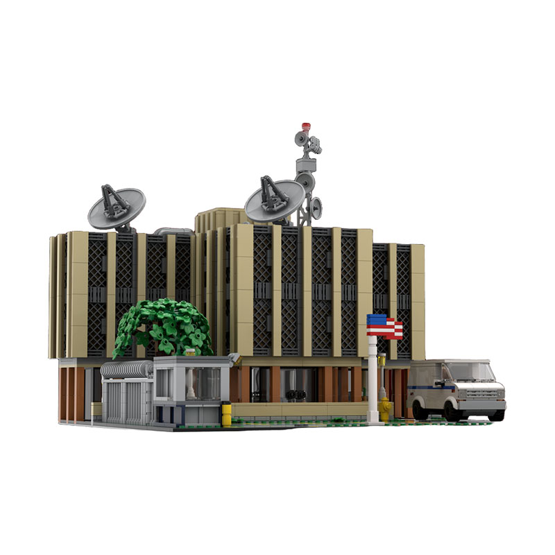 GOBRICKS MOC 248220 Stranger Things Hawkins National Laboratory - YWOBB