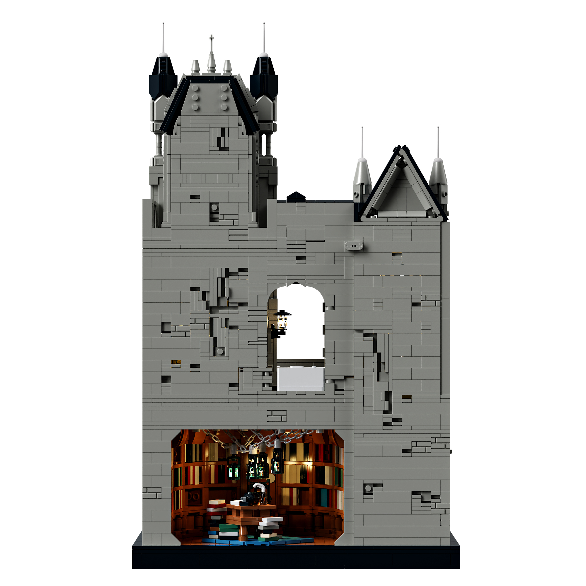 BOGAOBANG B6400 Gothic Architecture with lights OVP US Warehouse Version - YWOBB