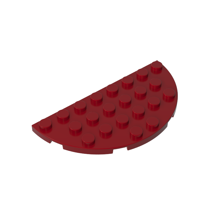 GOBRICKS GDS-706  Round Half 4 x 8 - YWOBB