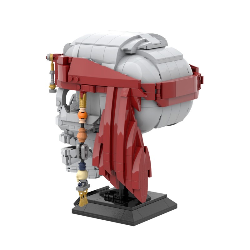 GOBRICKS MOC S1094 Pirate skull - YWOBB
