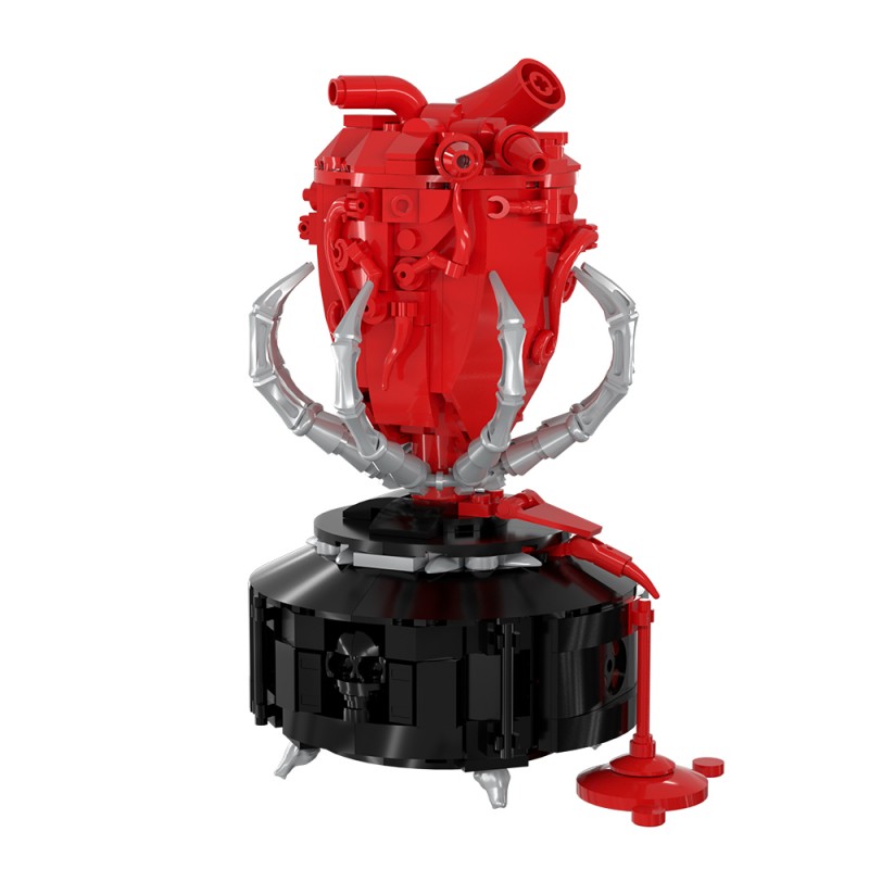 GOBRICKS MOC S1023 Gothic A Beating Heart - YWOBB